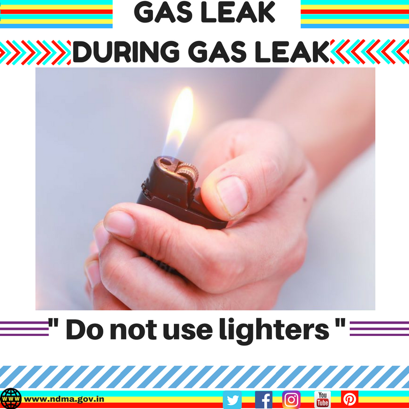 Don’t use lighters